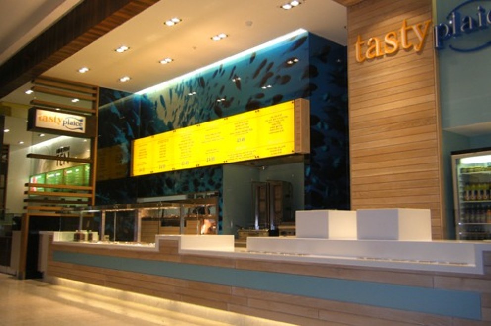 Tasty Plaice, Eat Central, Merry Hill | Counter | Interior Designers